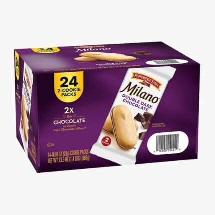 Milano Double Dark Chocolate Cookies, 0.98 oz., 24 pk.