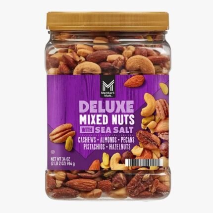Member's Mark Deluxe Mixed Nuts with Sea Salt, 34 oz.