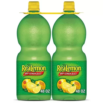 ReaLemon 100% Lemon Juice 48 fl. oz. bottles, 2 pk.